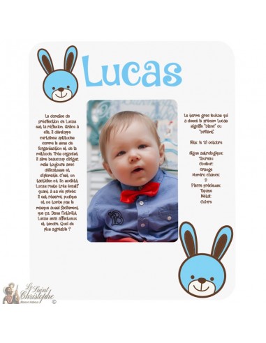 Photo frame first name meaning - customizable