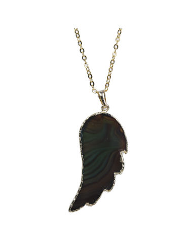 agate stone necklace