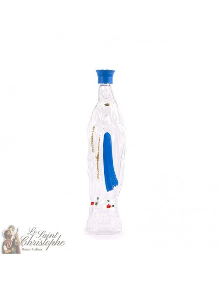 Small Glass Holy Water Bottle Our Lady of Fatima