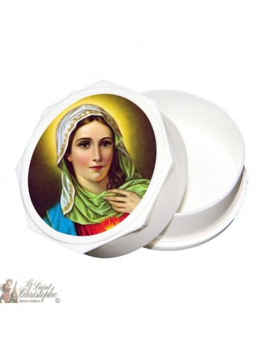 Sacred Heart of Mary Rosary Box