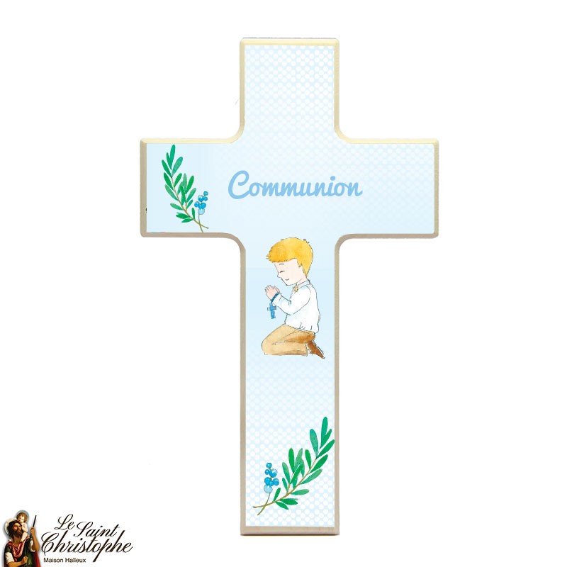Wooden Cross For Boy Communion