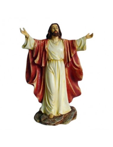 Statue Christ with glorious open arms - 30 cm