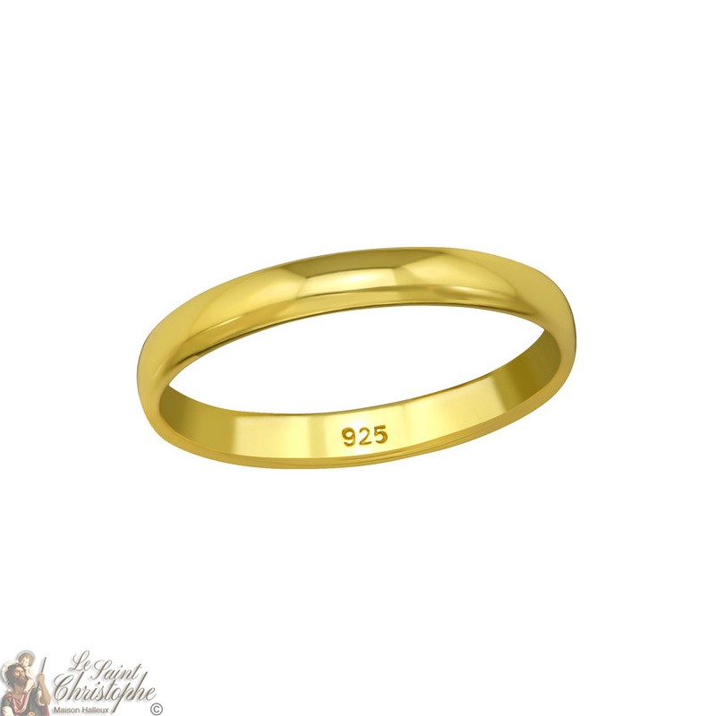 thermometer Geweldig Analytisch Gold-plated ring - Silver 925