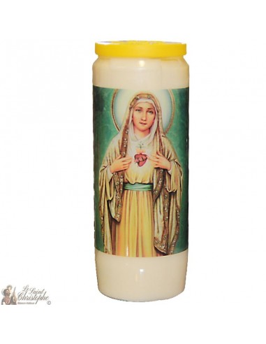 Sacred Heart of Mary Novena Candles