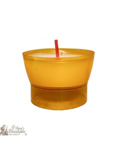 Notre veilleuse votive jaune