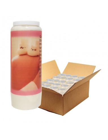 Noveenkaars voor een ongeboren kind - doos 20 stuks