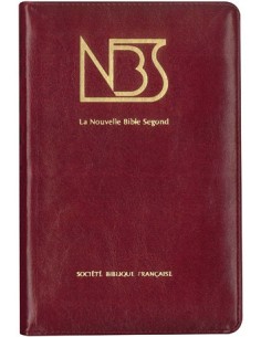 La Sainte Bible: Vinyle marine embossage argent [Book]