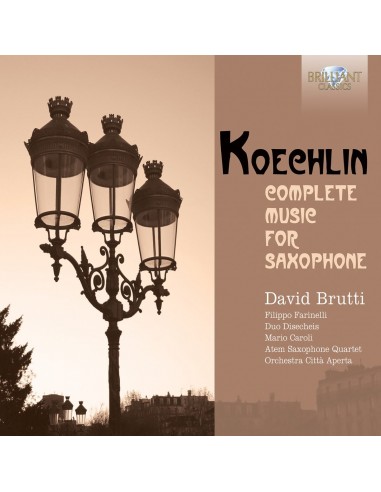 Koechlin - Complete music for saxophone - CD