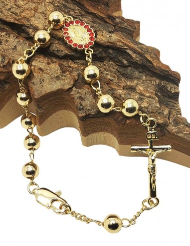 Gold-plated dizain bracelet