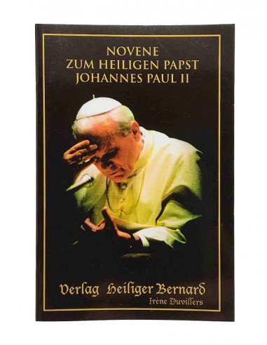 Livret neuvaine au Pape Saint Jean-Paul II