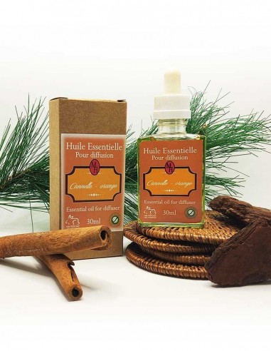 Essential oil Cinnamon - Orange for diffusion