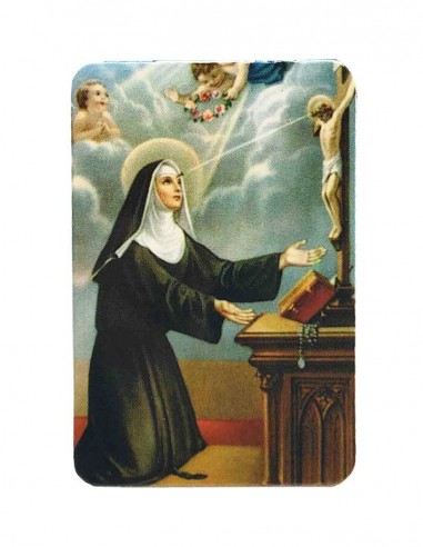 Saint Rita fridge magnet