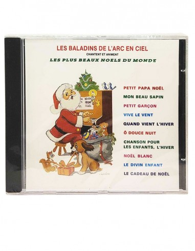 Les plus beaux Noëls du monde - les Baladins de l'arc-en-ciel - CD