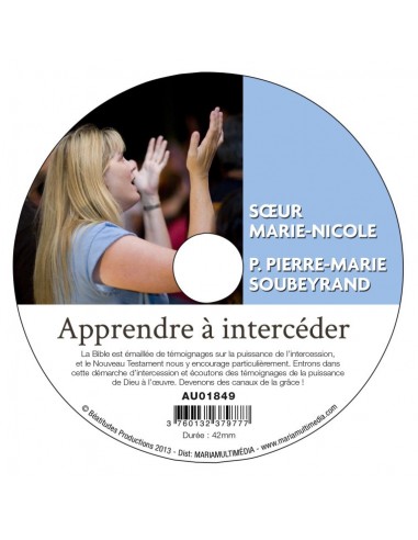 Apprendre à intercéder - CD