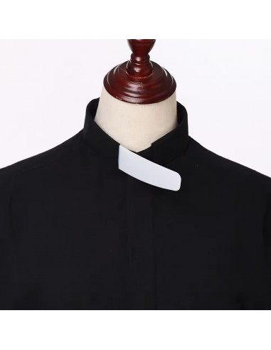 White clergy collars for priest shirt – Pack of 4 pieces