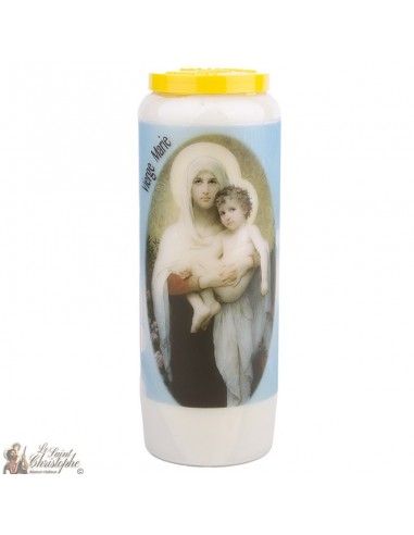 Novene-Kerze zur Jungfrau Maria Modell 4