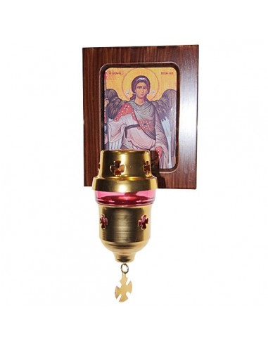 Frame Icon Greek lamp - orthodox